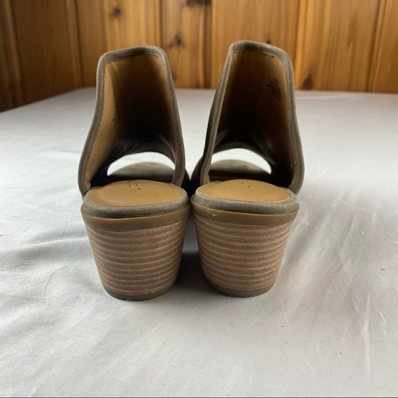 Lucky Brand Baldomero Heel Leather Slide Mules - Picture 8 of 12